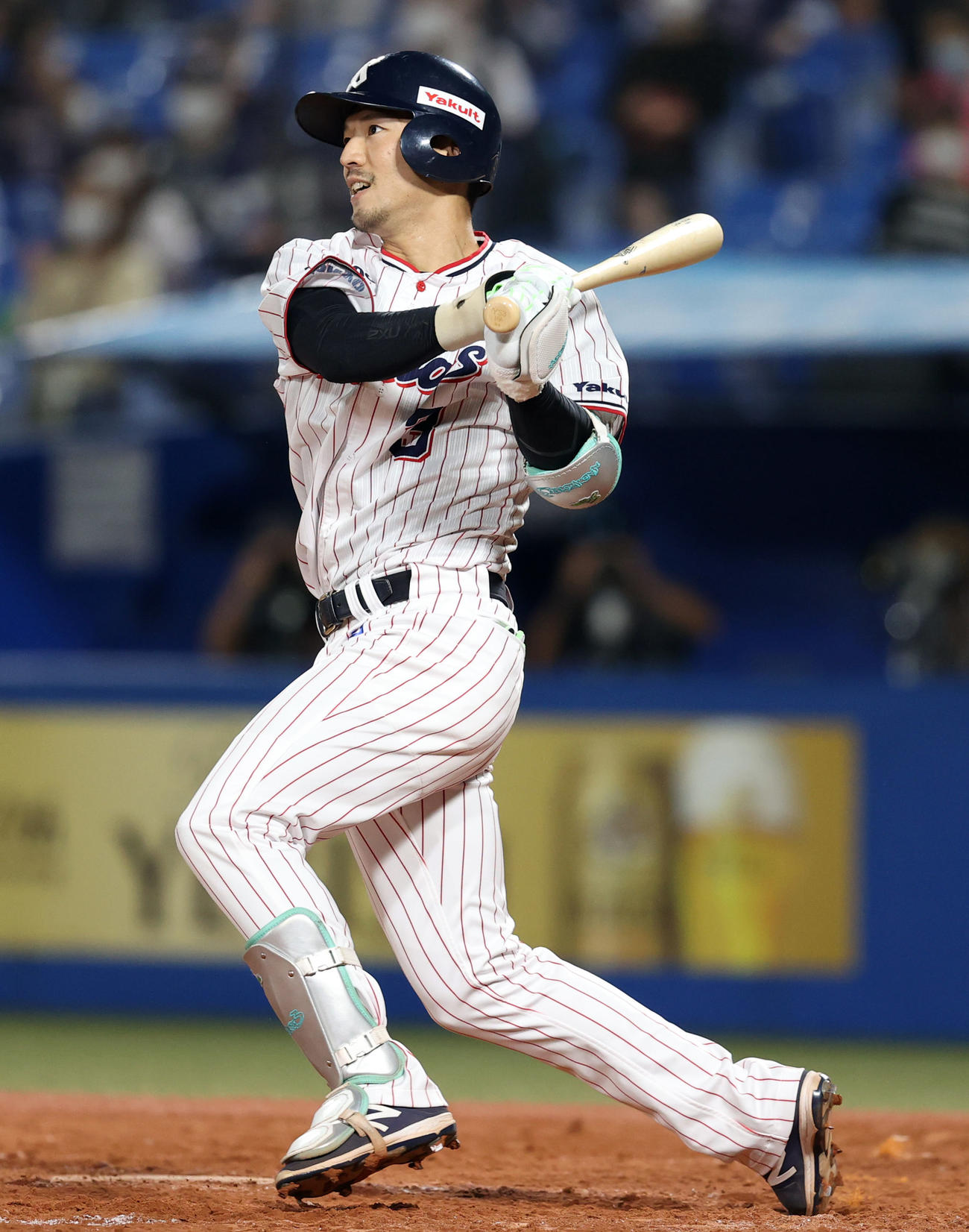 ヤクルト西浦直亨（2020年10月3日撮影）