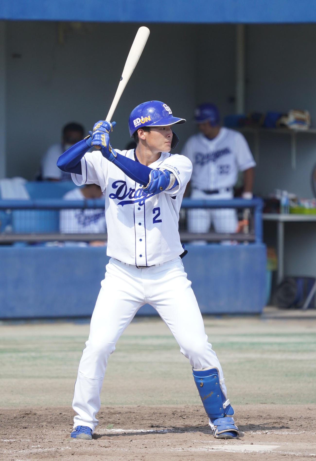中日・石川昂弥（2020年8月14日撮影）
