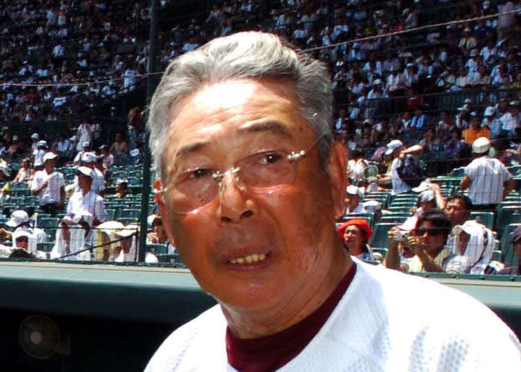 常総学院元監督の木内幸男さん（2009年8月8日撮影）
