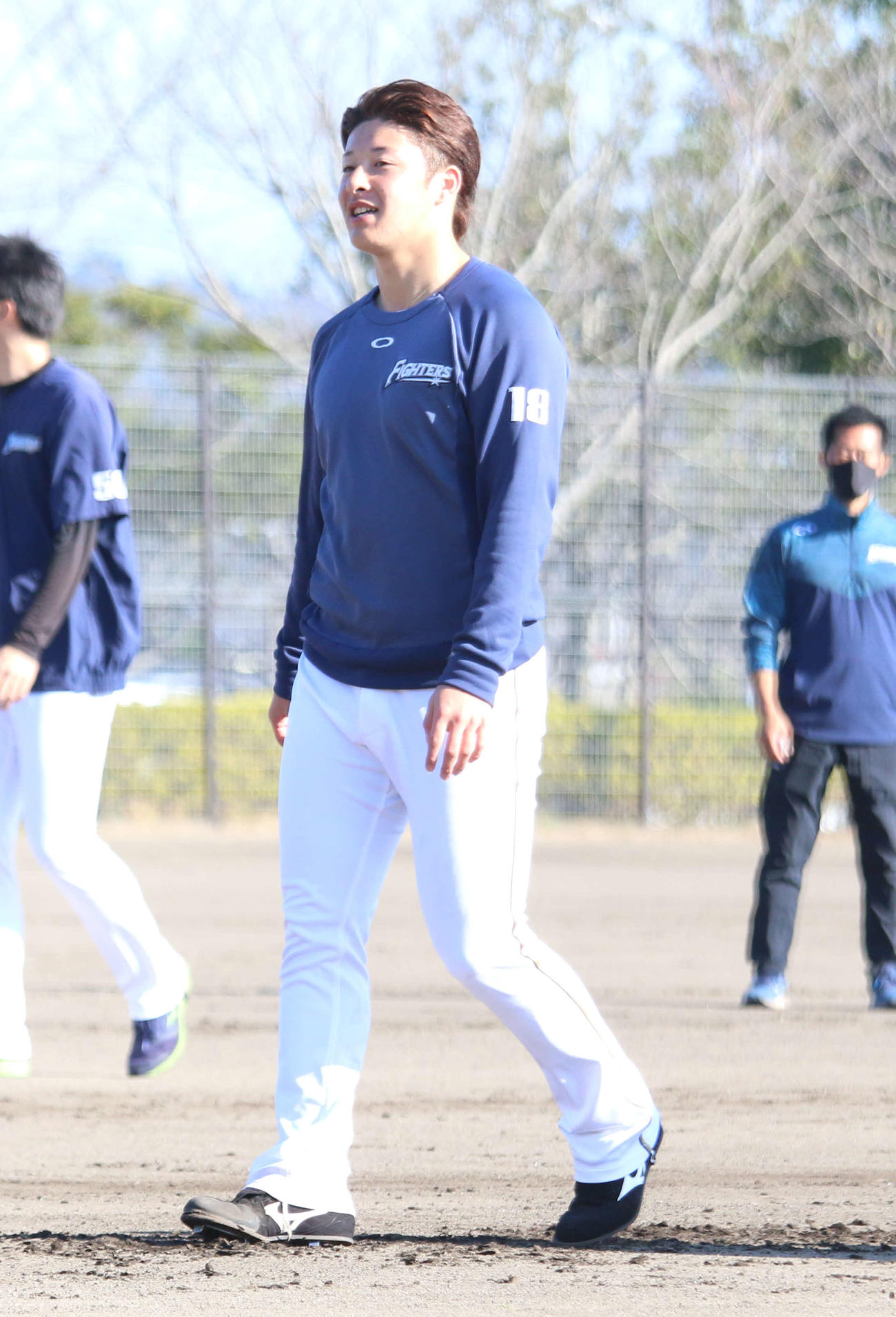 27日に侍ジャパン稲葉監督が指揮するフェニックス・リーグ中日戦で先発予定の日本ハム吉田輝