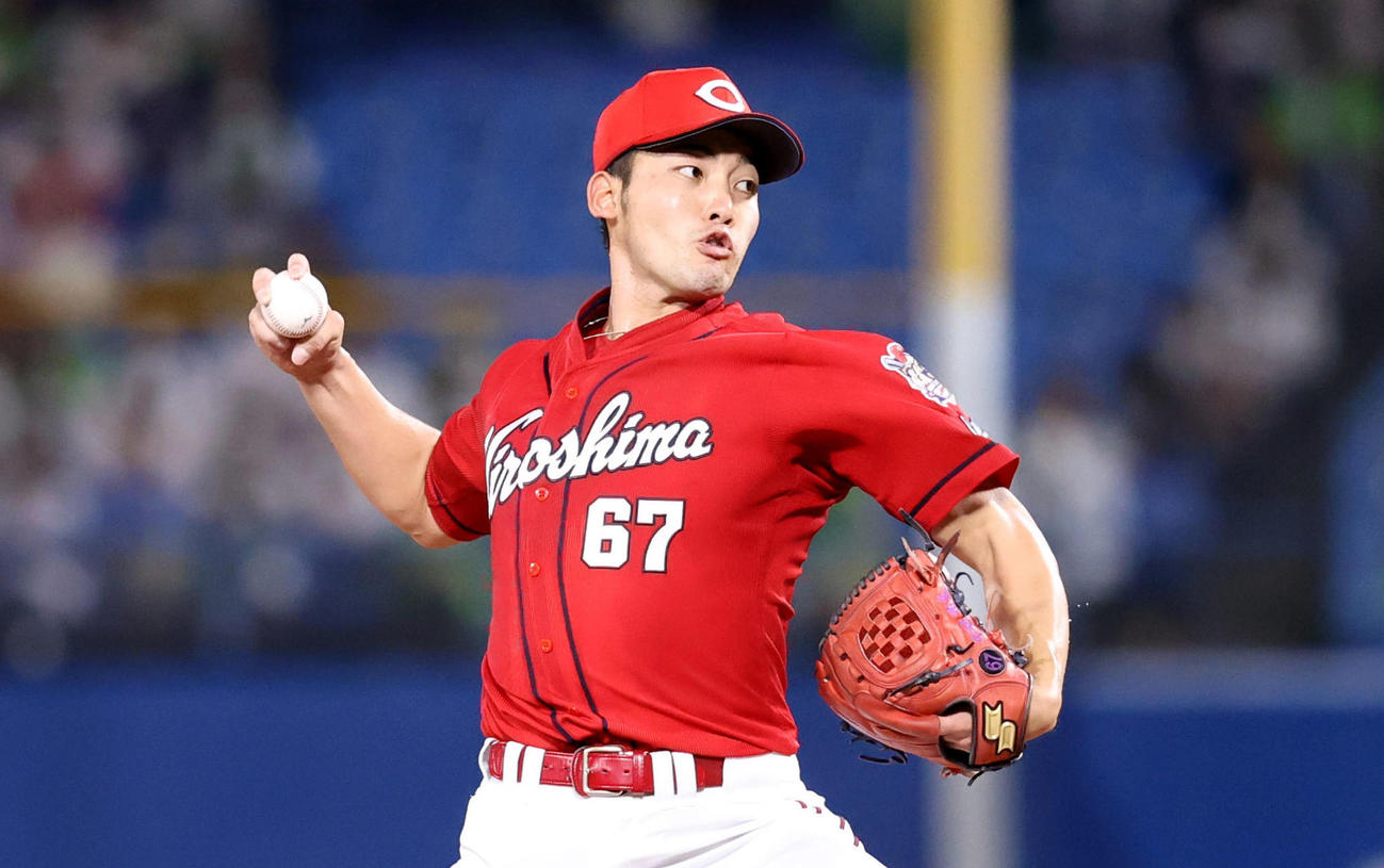 広島中村祐太（2020年10月4日撮影）