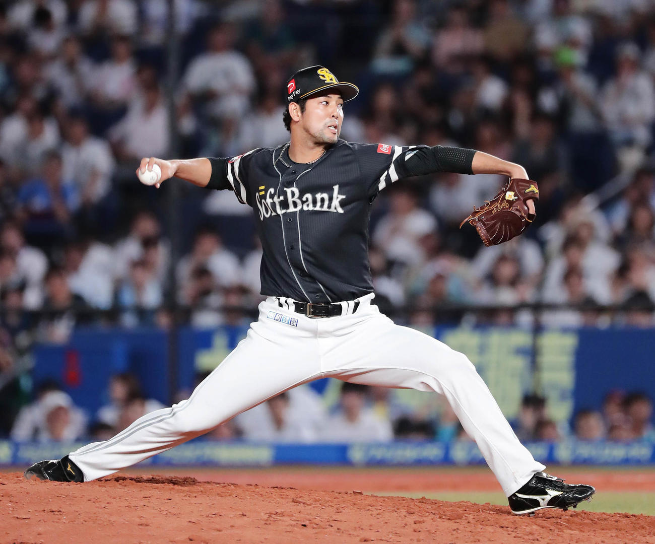 ソフトバンク加治屋（19年8月撮影）