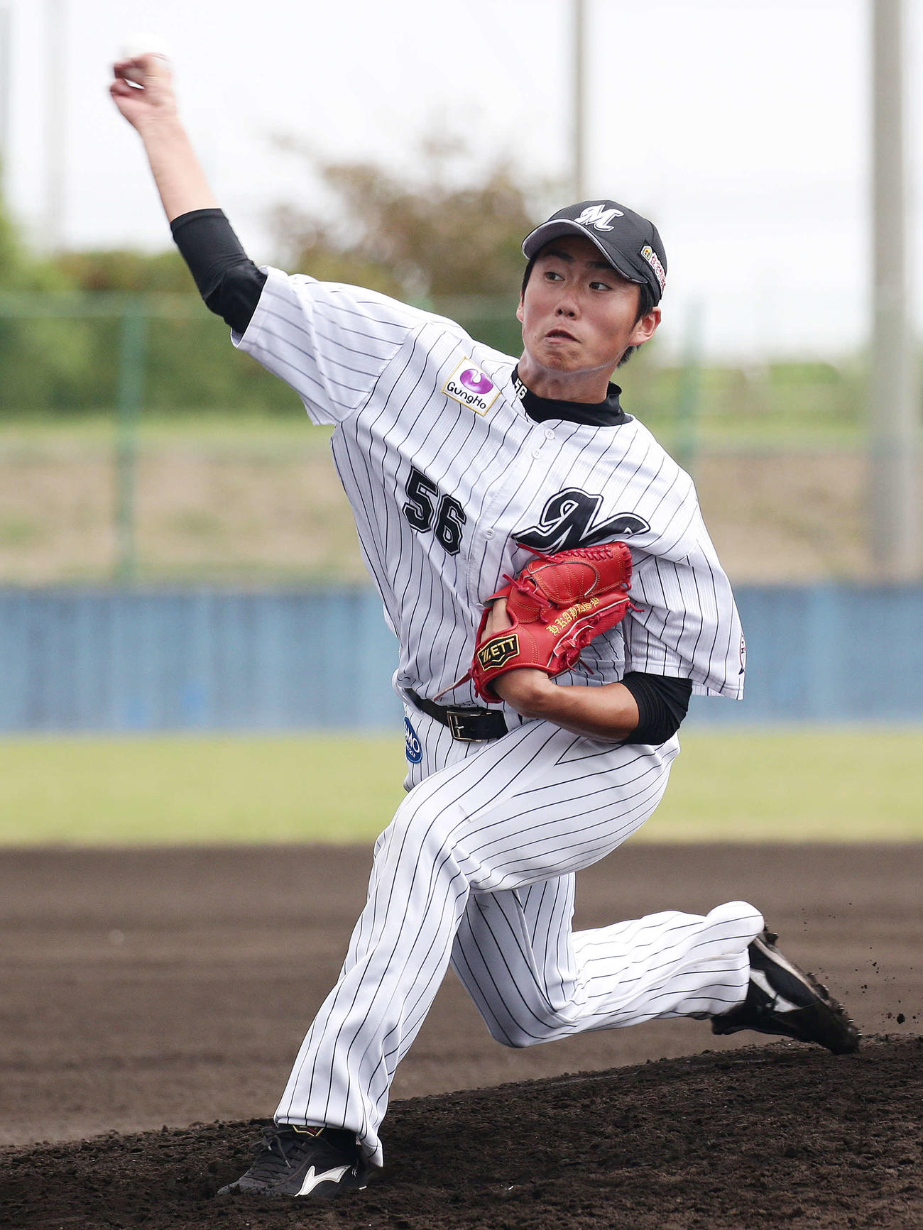 ロッテ原嵩（2017年2月8日撮影）