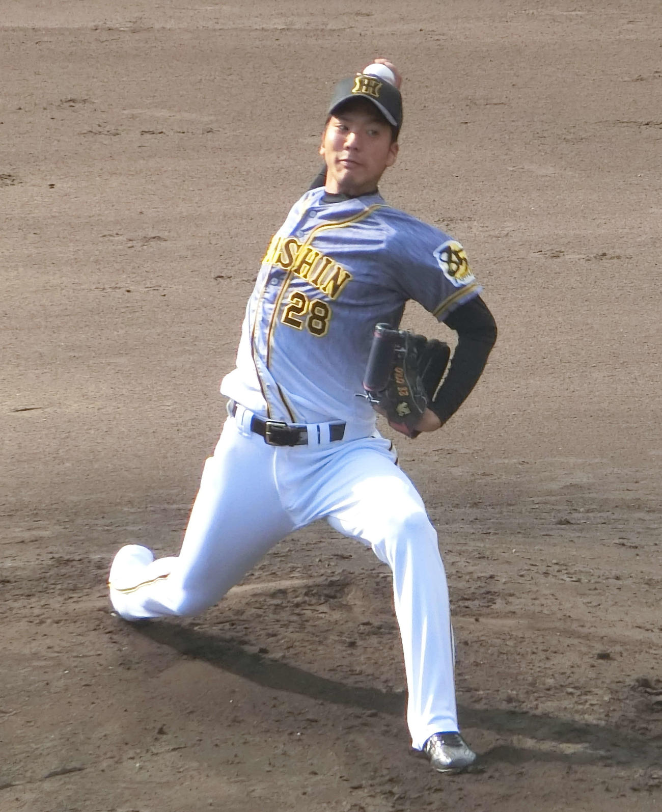 フェニックスリーグ　DeNA戦に先発した阪神小野（撮影・奥田隼人）