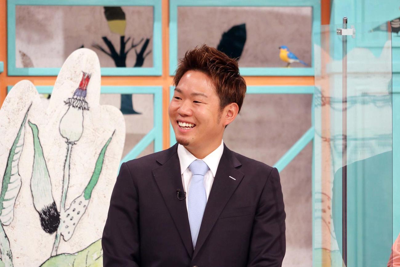 読売テレビ「朝生ワイドす・またん！」に出演した阪神西勇輝（球団提供）