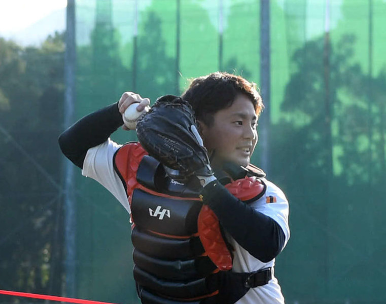 巨人小山翔平（2020年2月1日）