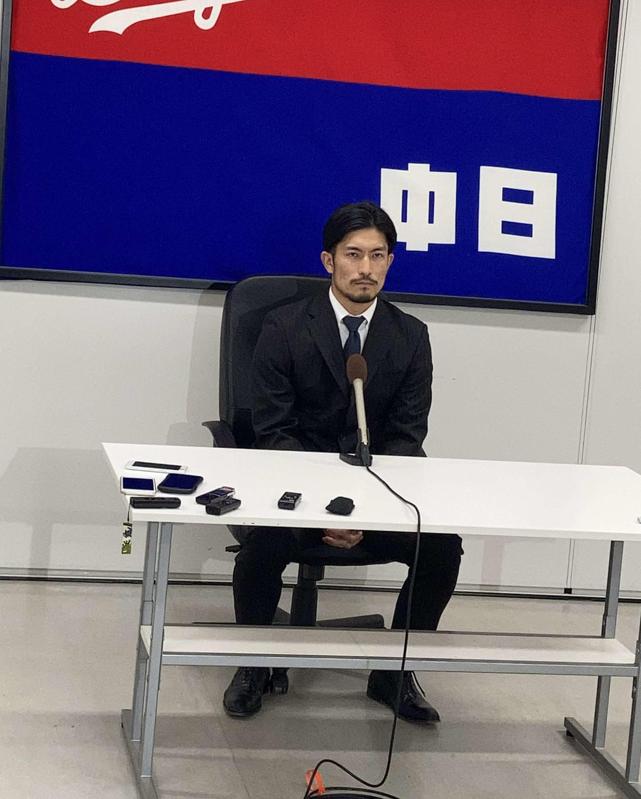 倍増の7000万円で1発サインした中日祖父江
