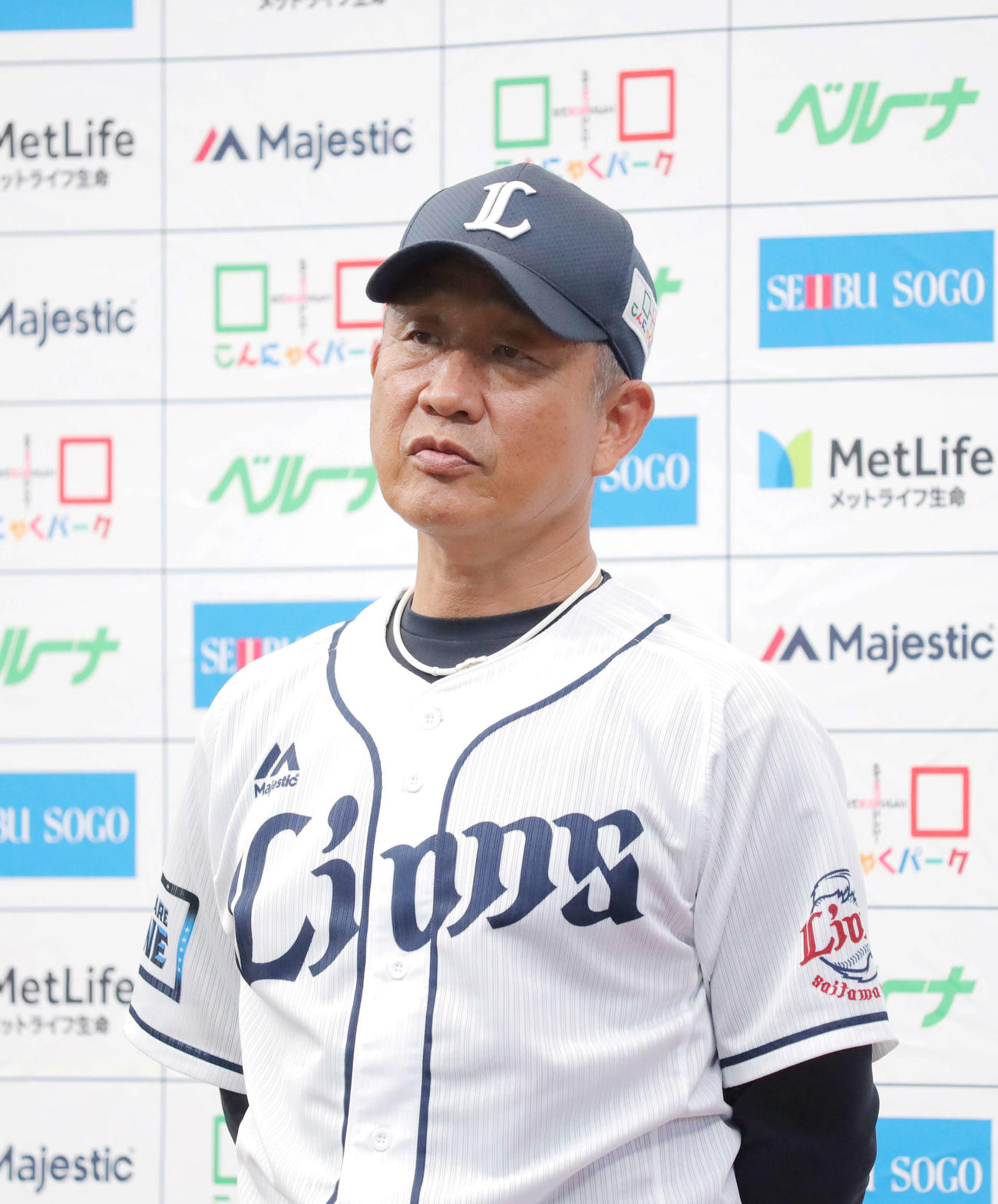 西武辻監督（6月7日撮影）　　