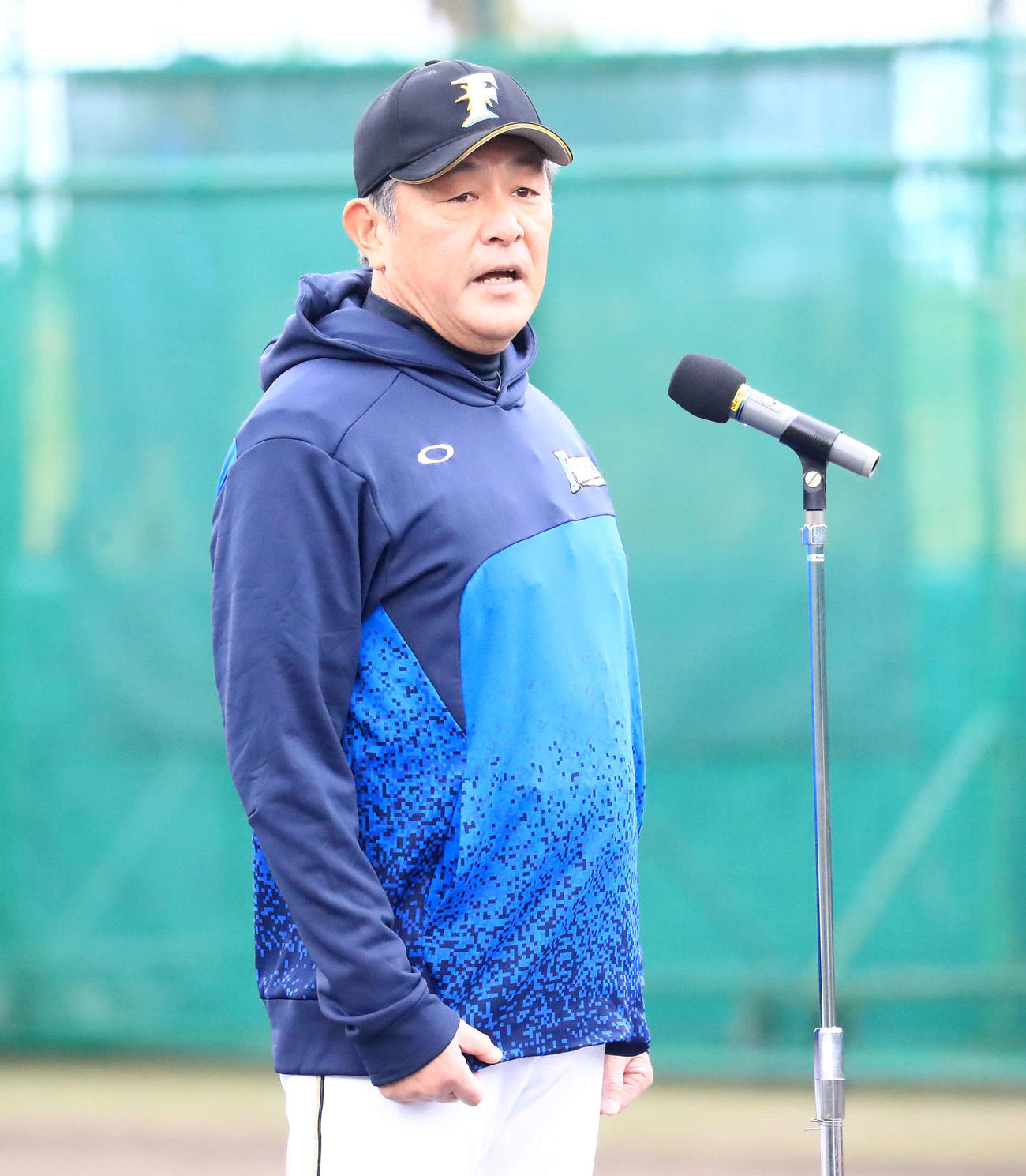 日本ハム荒木2軍監督（2019年2月1日撮影）