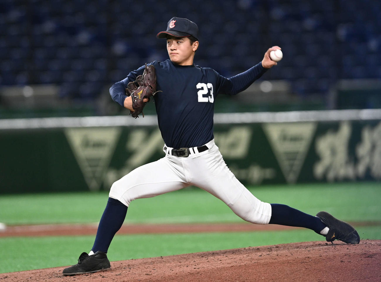 山形中央・太田大和投手（2020年9月6日撮影）