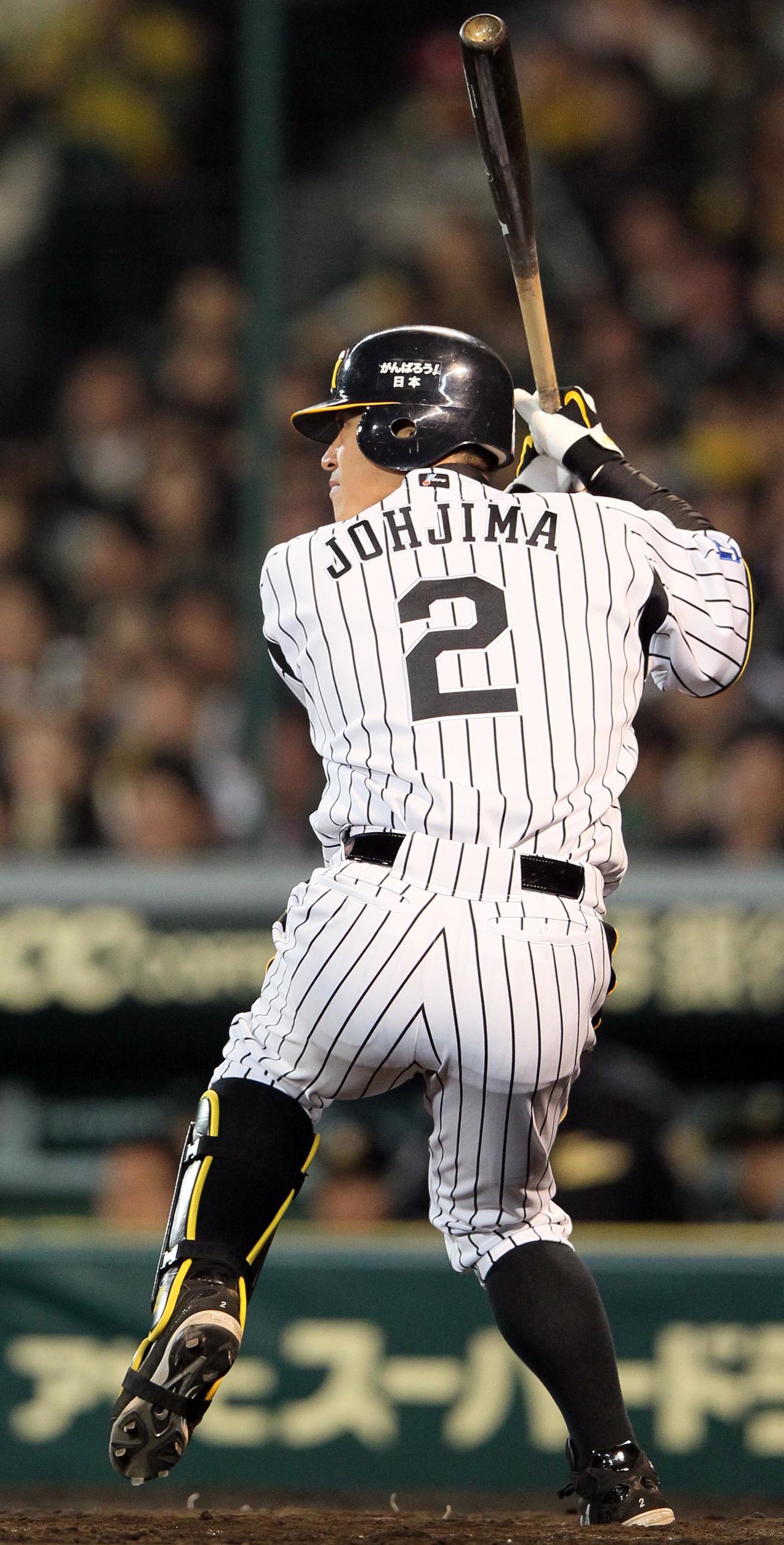 阪神時代の城島健司氏（12年4月18日撮影）