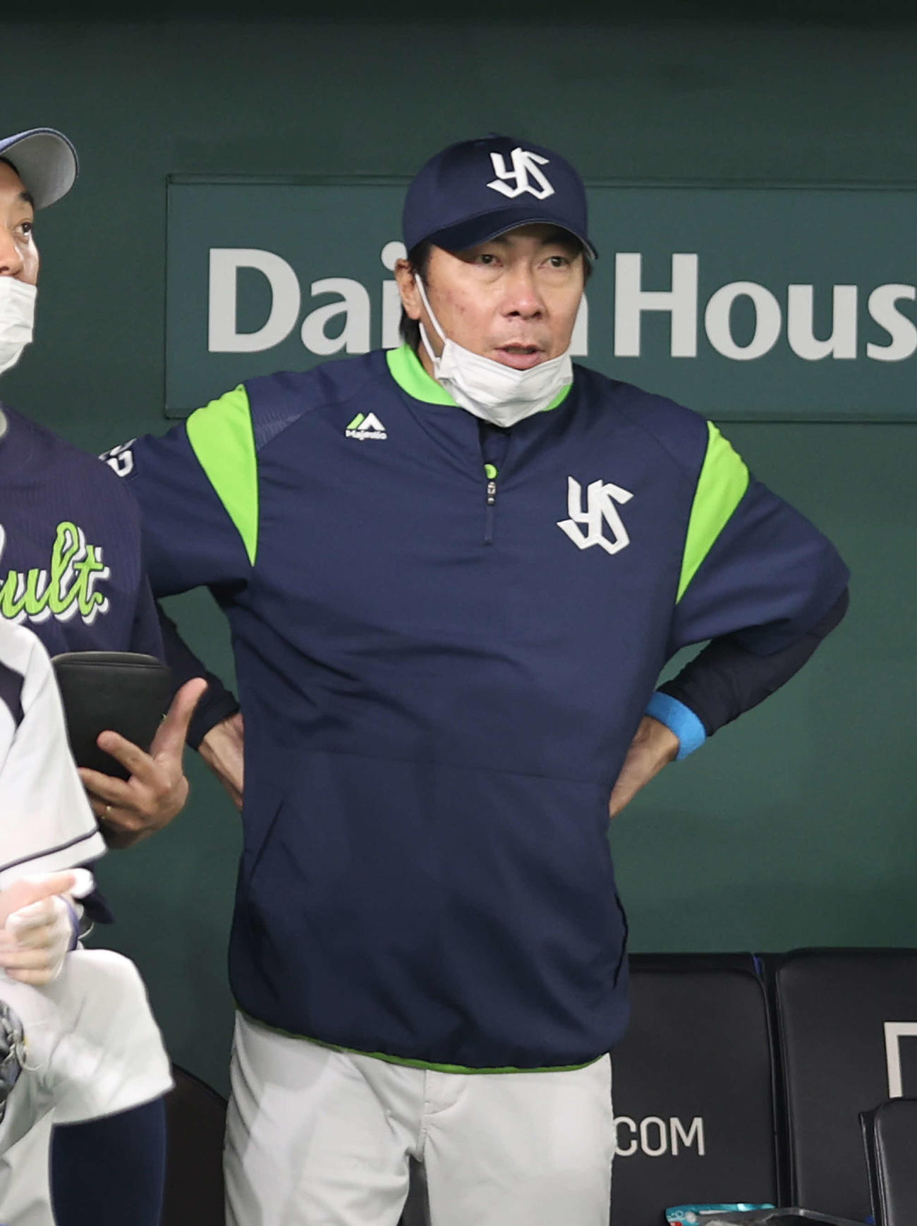 ヤクルト高津監督（2020年11月1日撮影）