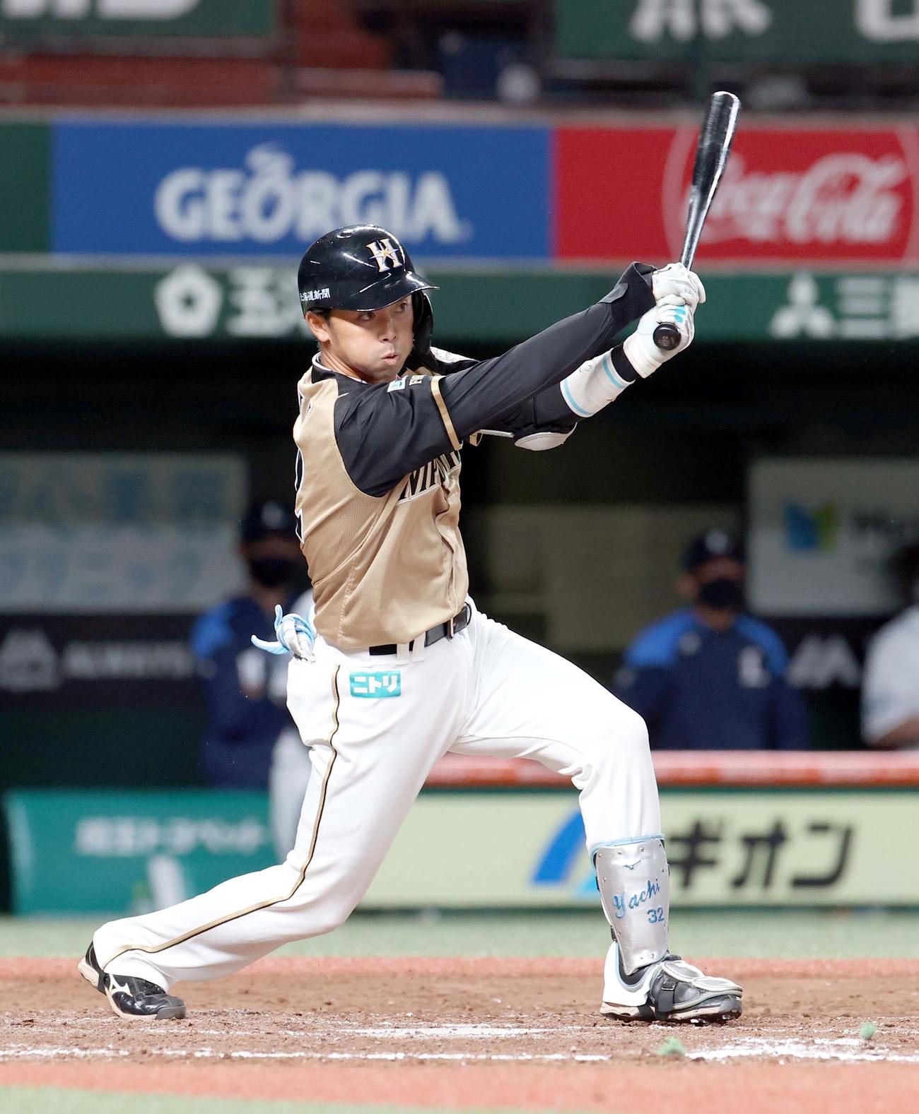 日本ハム谷内亮太（2020年9月24日撮影）