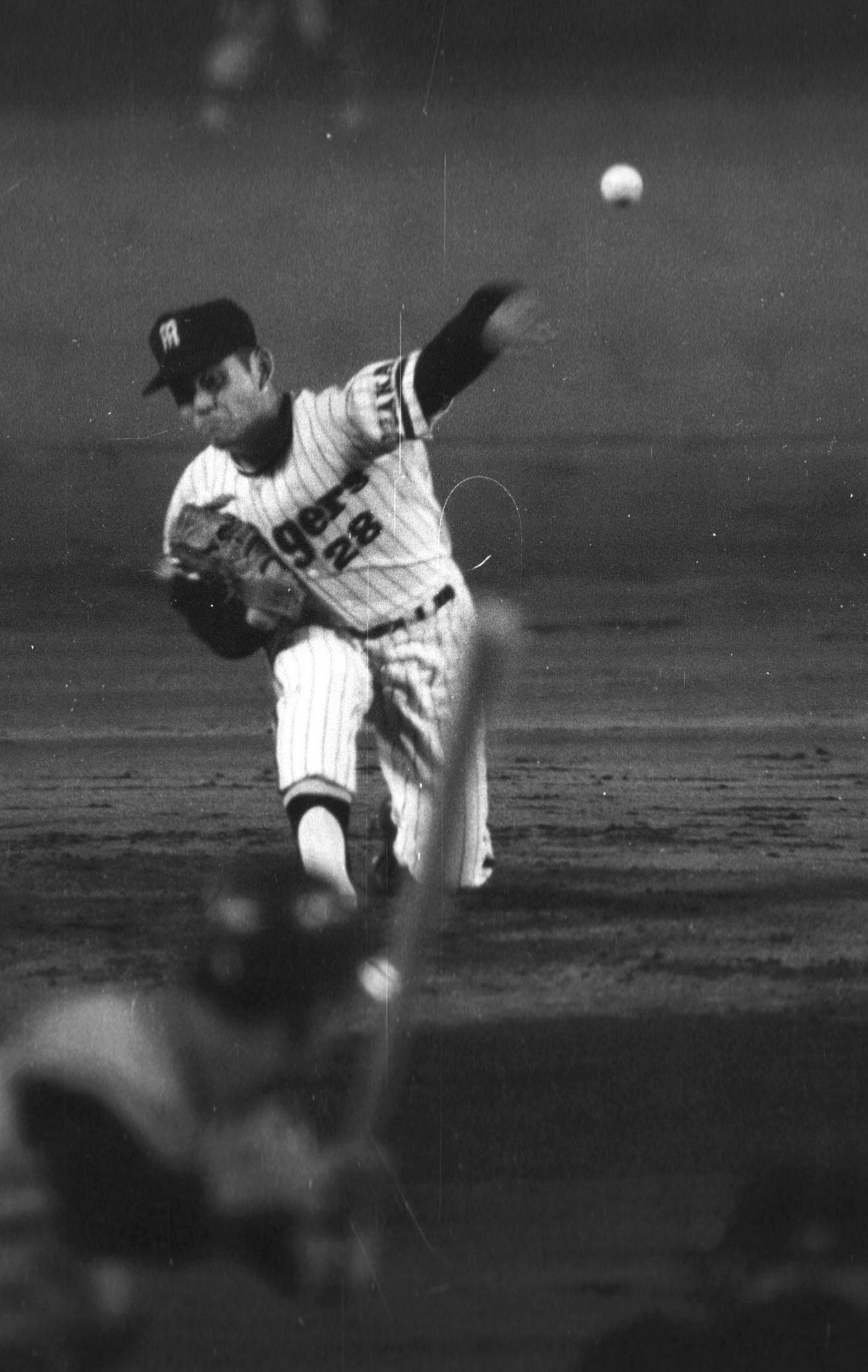 67年、ルーキーイヤーの阪神江夏