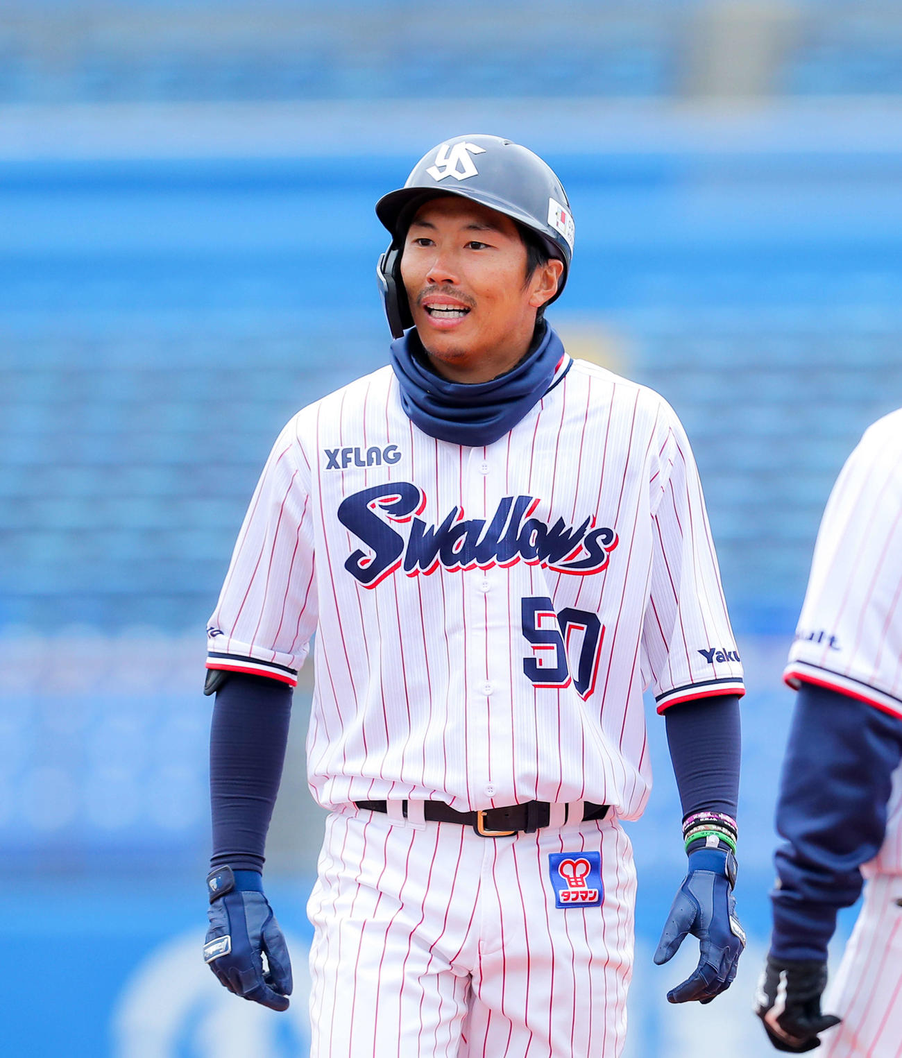 ヤクルト上田剛史（2020年3月7日撮影）