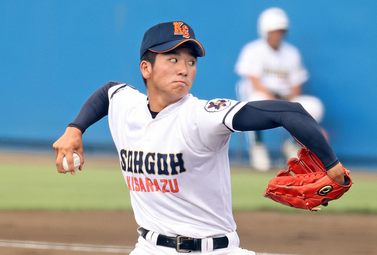 木更津総合・篠木健太郎（2020年8月18日撮影）