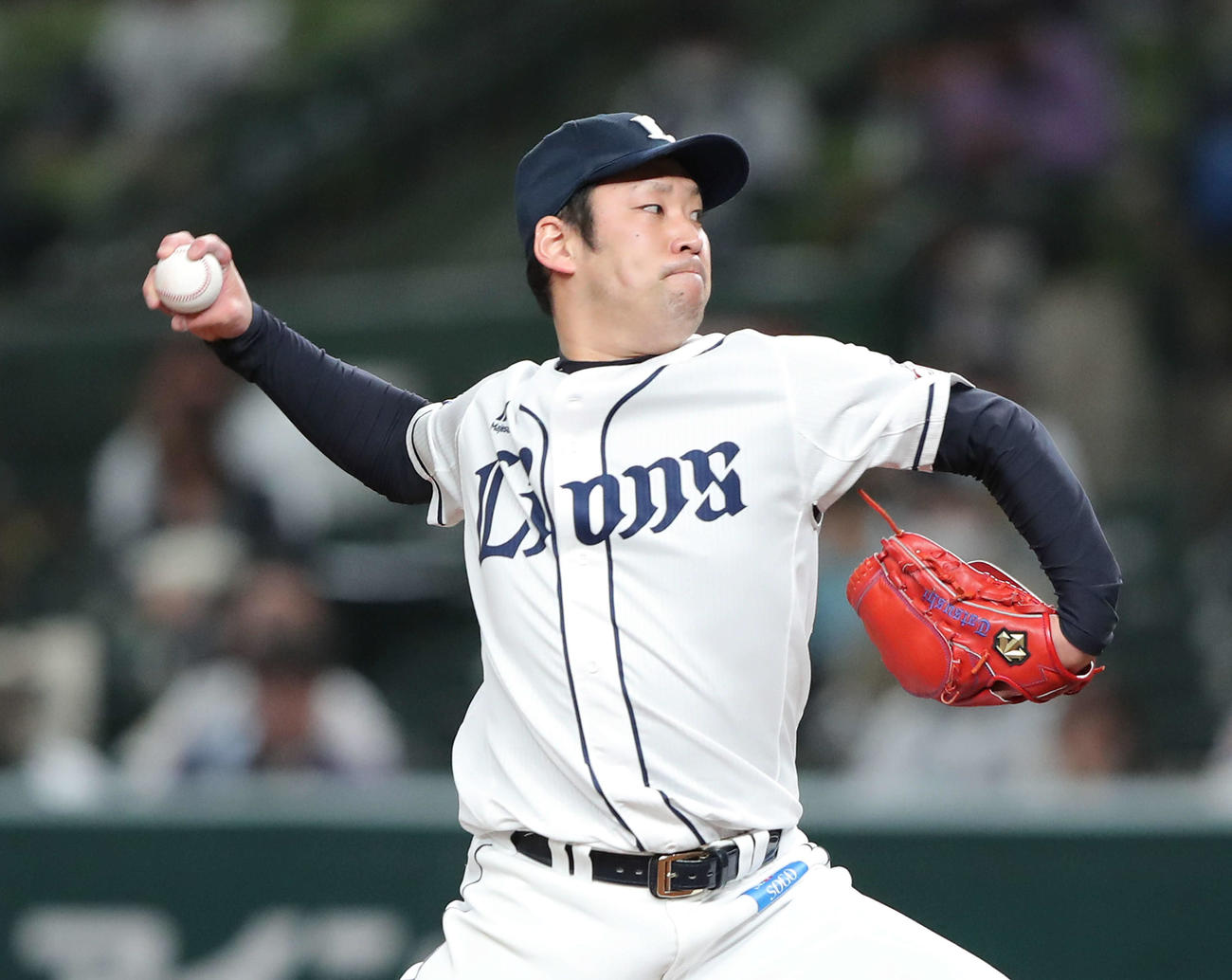 西武増田達至（20年11月1日撮影）