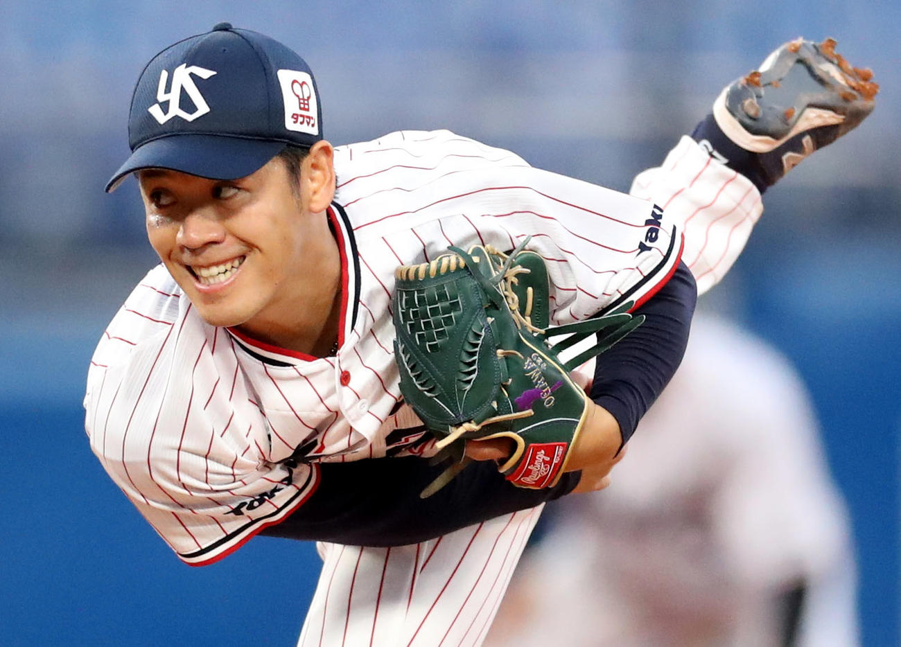 ヤクルトの小川泰弘（2020年7月4日撮影）