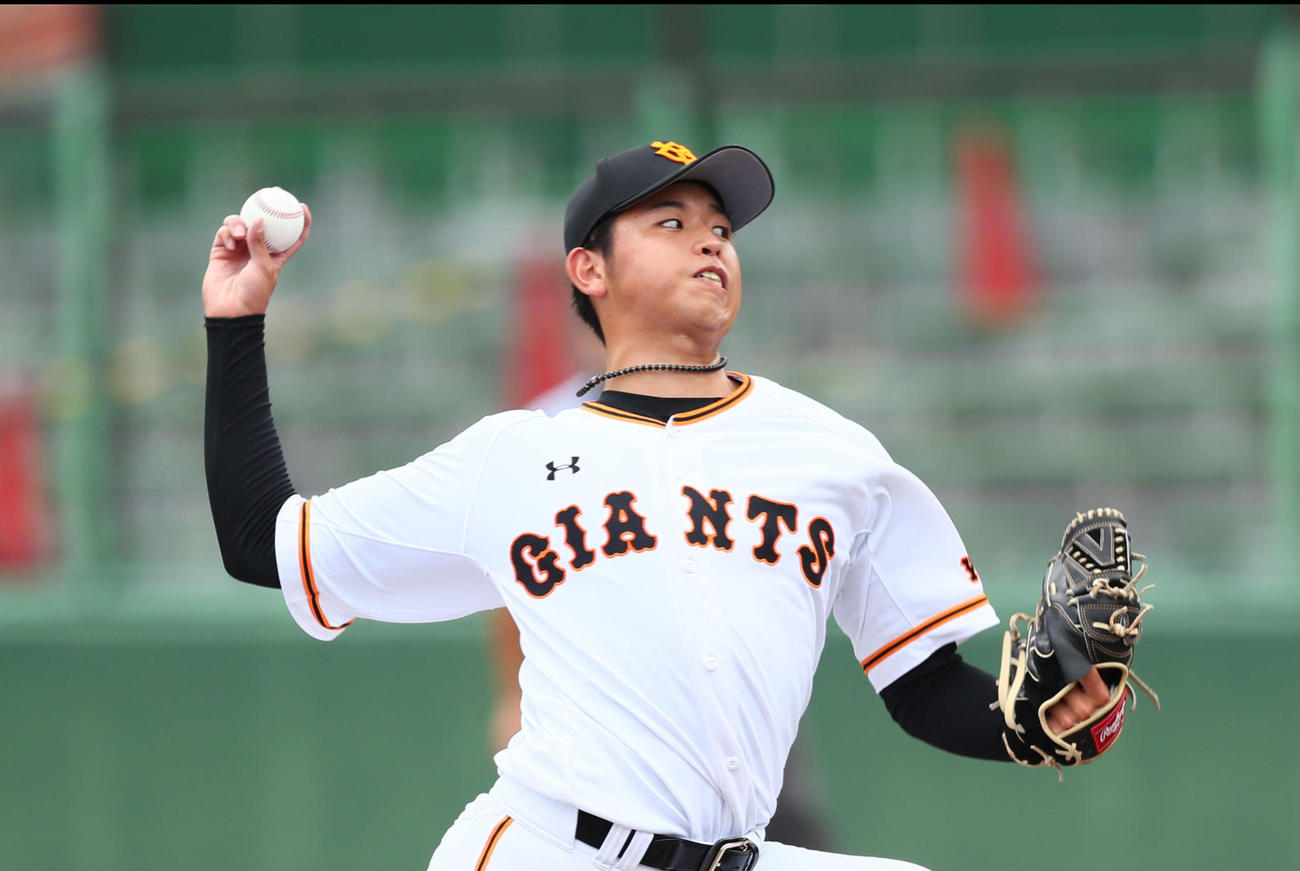 巨人太田龍（2020年6月24日撮影）