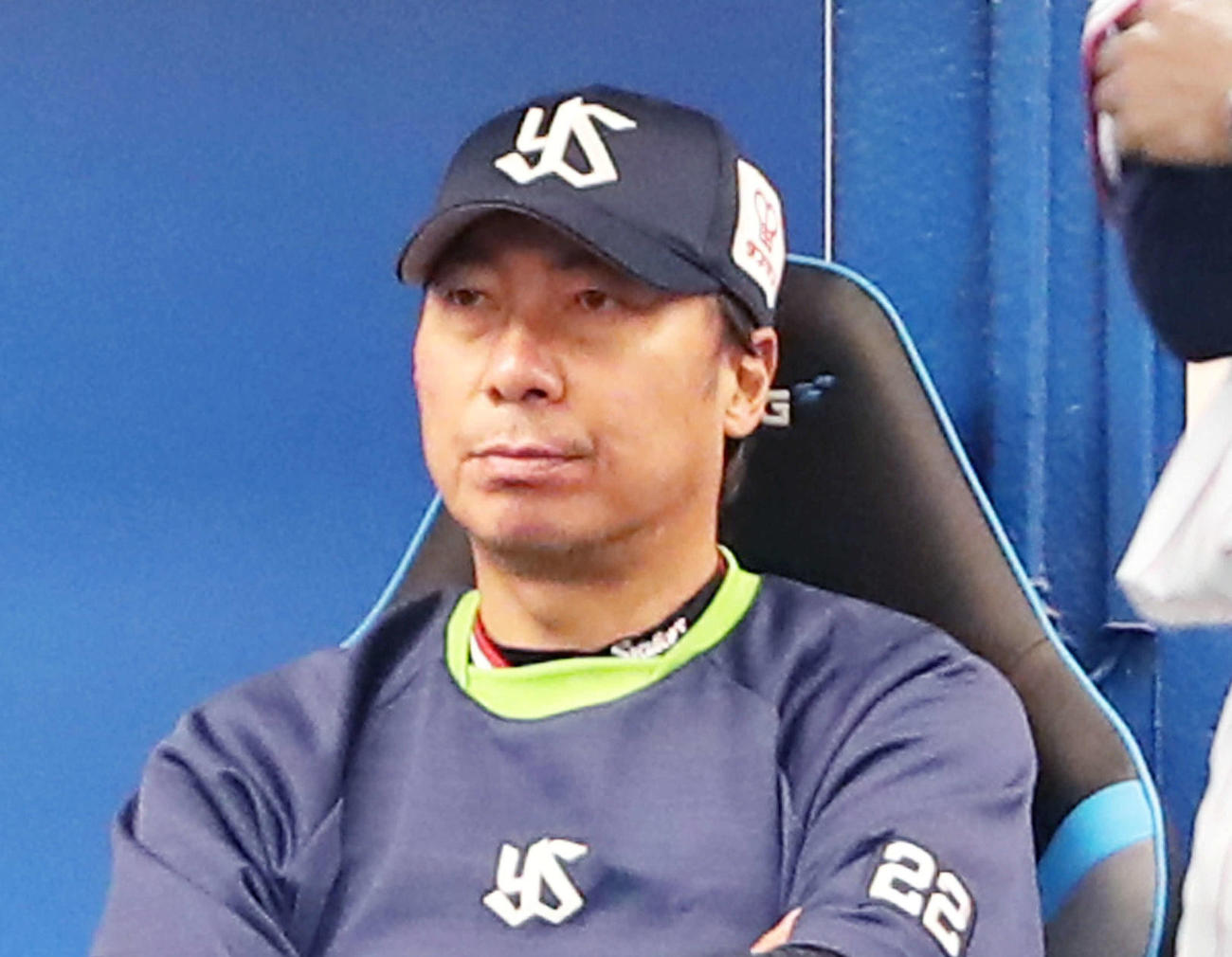 ヤクルト高津監督（2020年10月14日撮影）