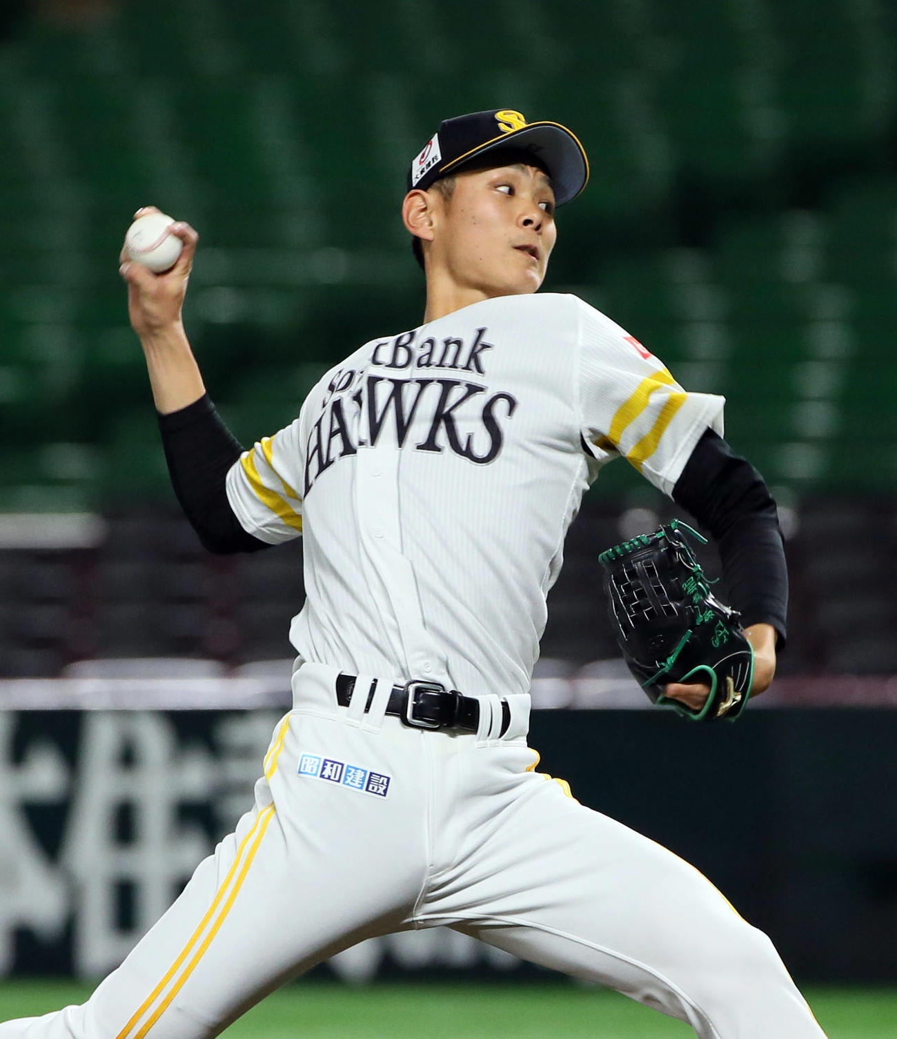 ソフトバンク泉圭輔（2020年3月22日撮影）