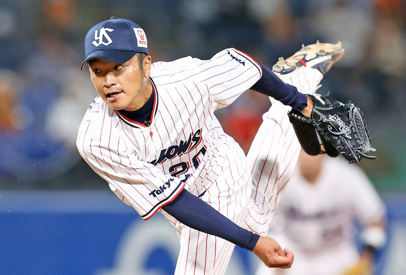 ヤクルト近藤一樹（2020年8月26日撮影）