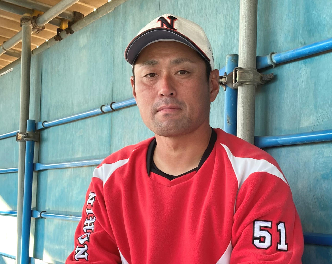 日大の新監督に就任する片岡昭吾コーチ