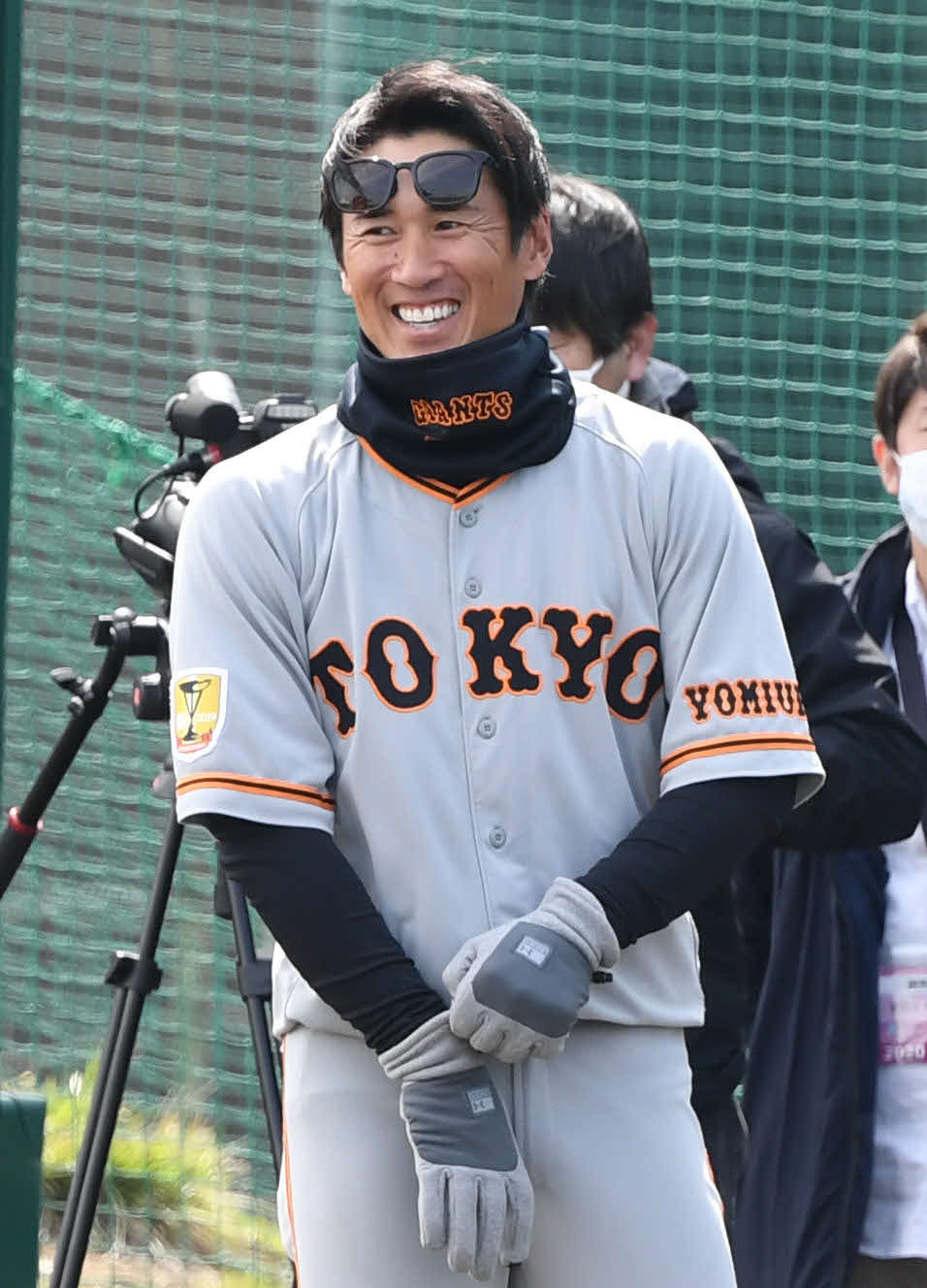 巨人片岡治大2軍内野守備走塁コーチ（2020年3月17日撮影）