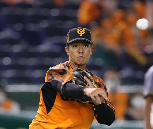 巨人田中俊太がダウン提示サイン 勝利貢献したい プロ野球写真ニュース 日刊スポーツ