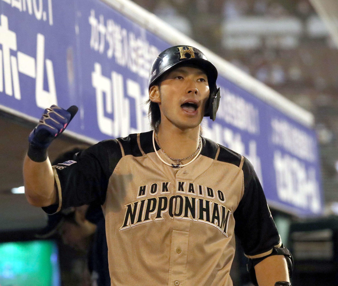日本ハム大田泰示（2020年10月23日撮影）