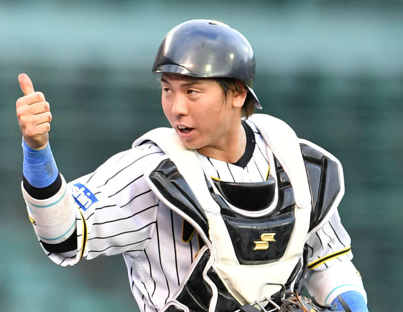 阪神梅野（2020年9月12日撮影）
