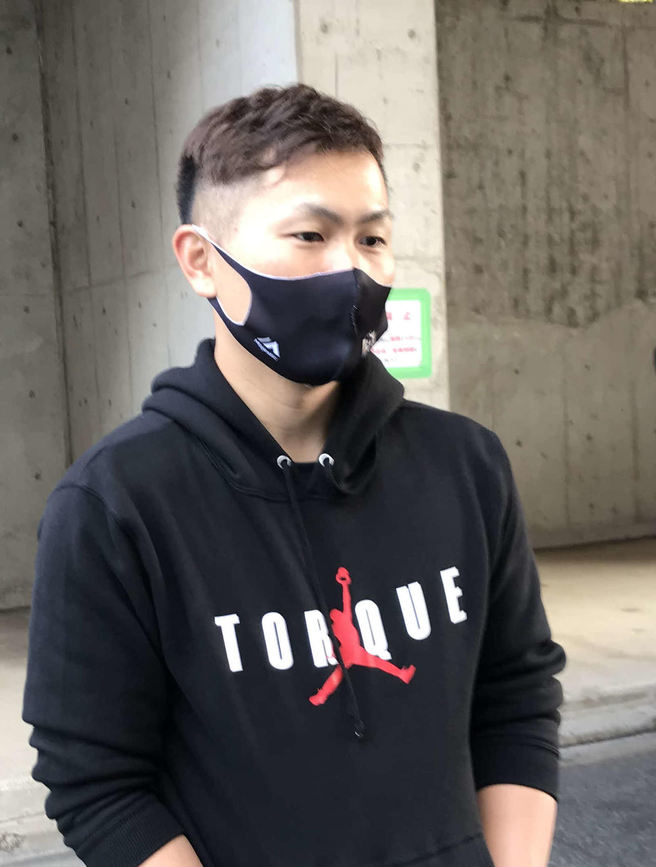 ソフトバンク中村晃外野手がペイペイドームでトレーニングを行った（撮影・浦田由紀夫）