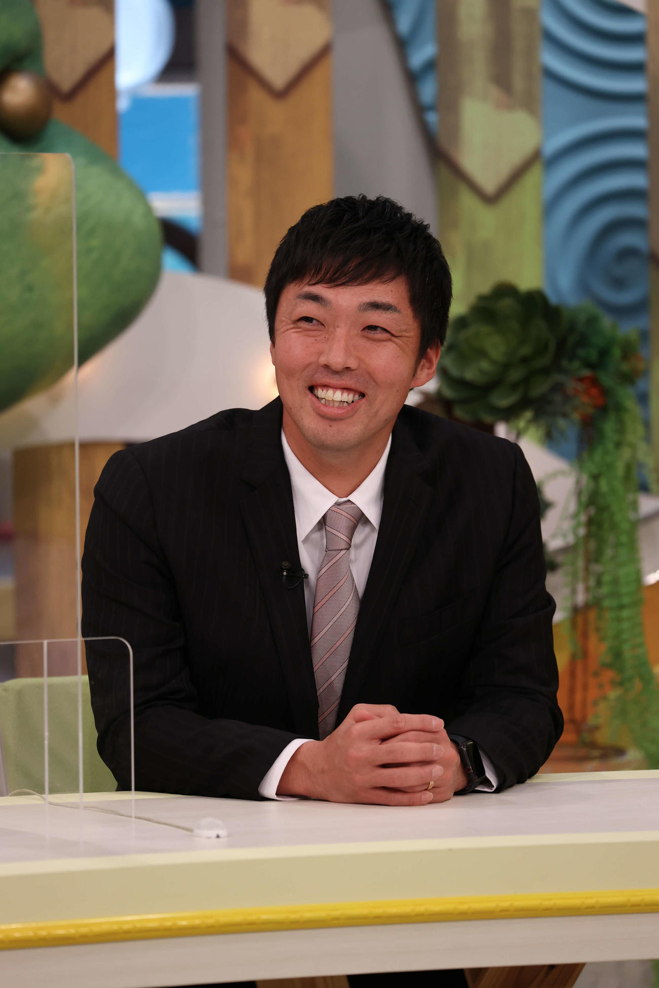 背番号19の後継者ドラフト1位高橋宏斗にエールを送った吉見一起氏（代表取材）