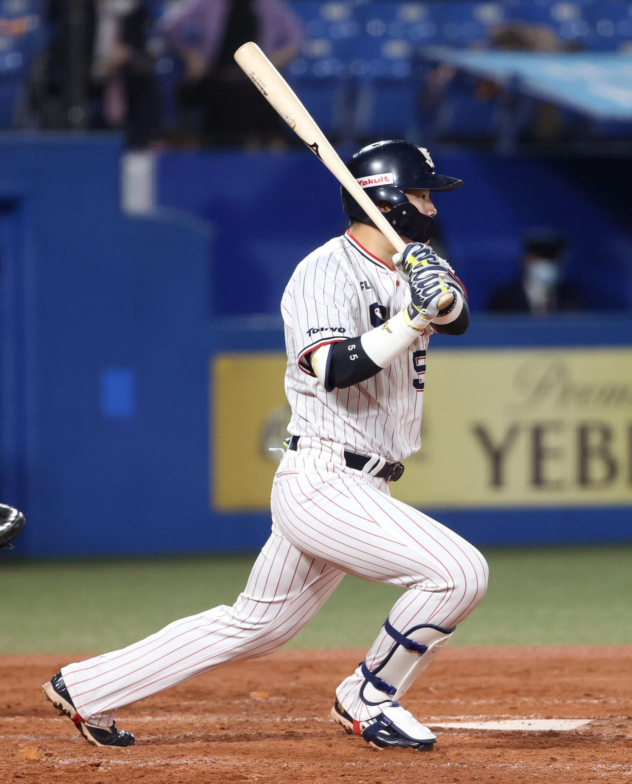 ヤクルト村上宗隆（2020年10月21日撮影）