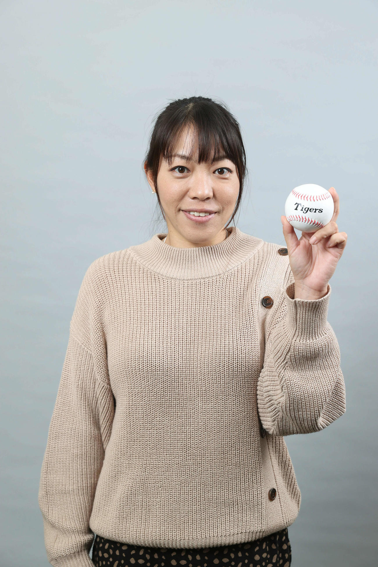 阪神タイガースWomen　半田（球団提供）