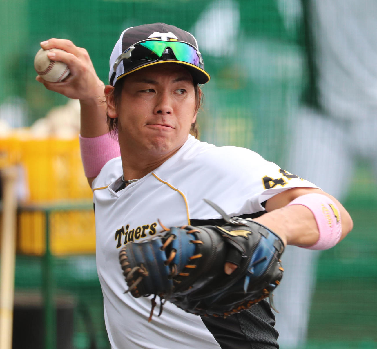 阪神梅野隆太郎（2020年10月4日撮影）