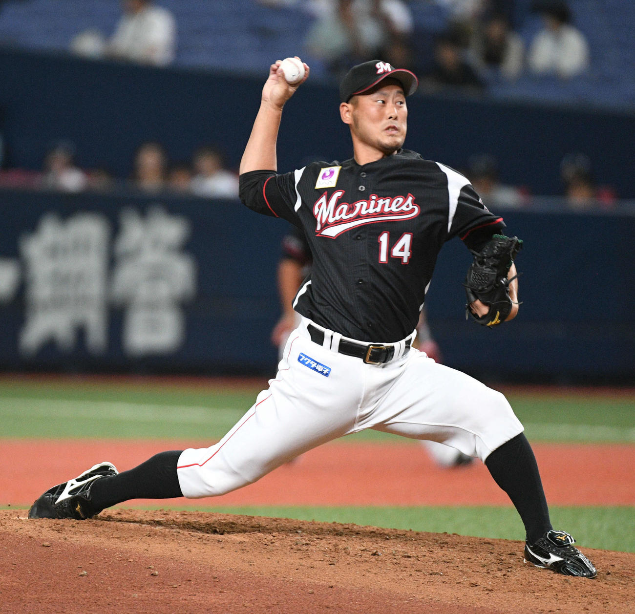 ロッテ大谷智久（2019年9月20日撮影）