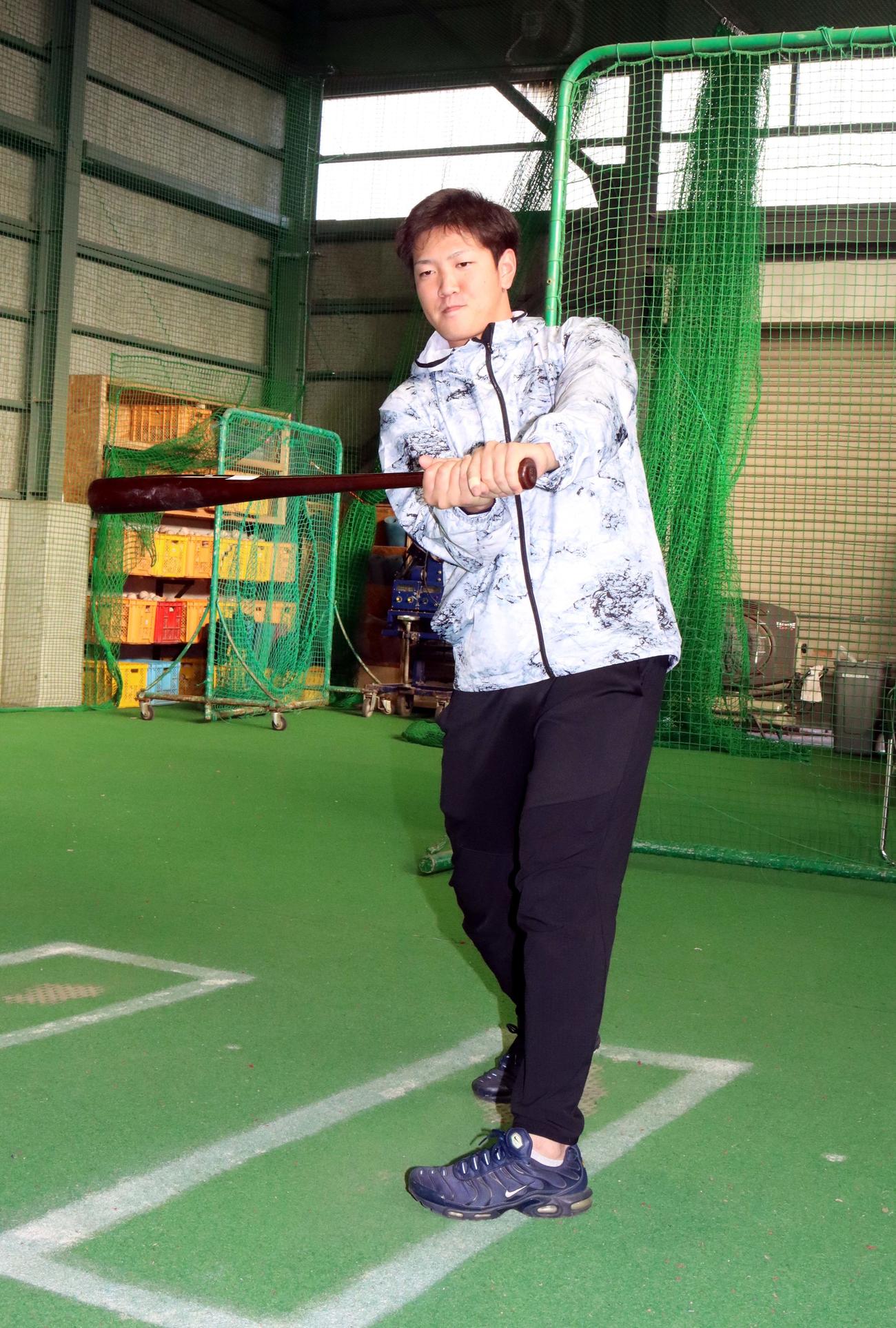 東芝入りする東海大北海道の赤尾（撮影・永野高輔）