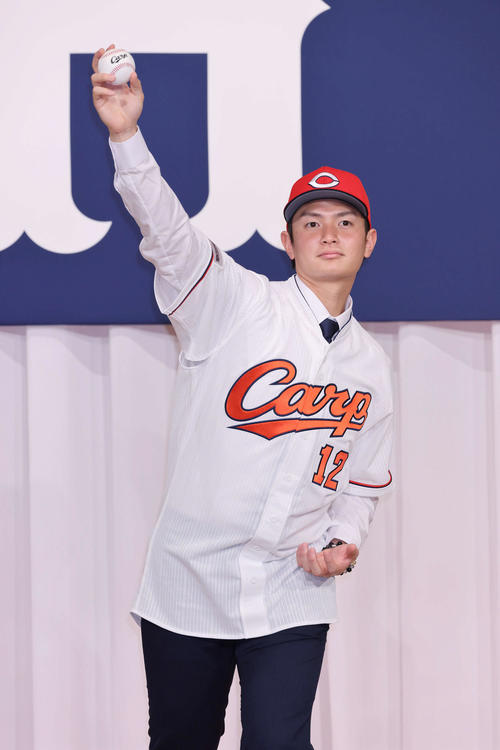 イケメンの広島3位大道「見た目から入りたい」 - プロ野球 : 日刊スポーツ