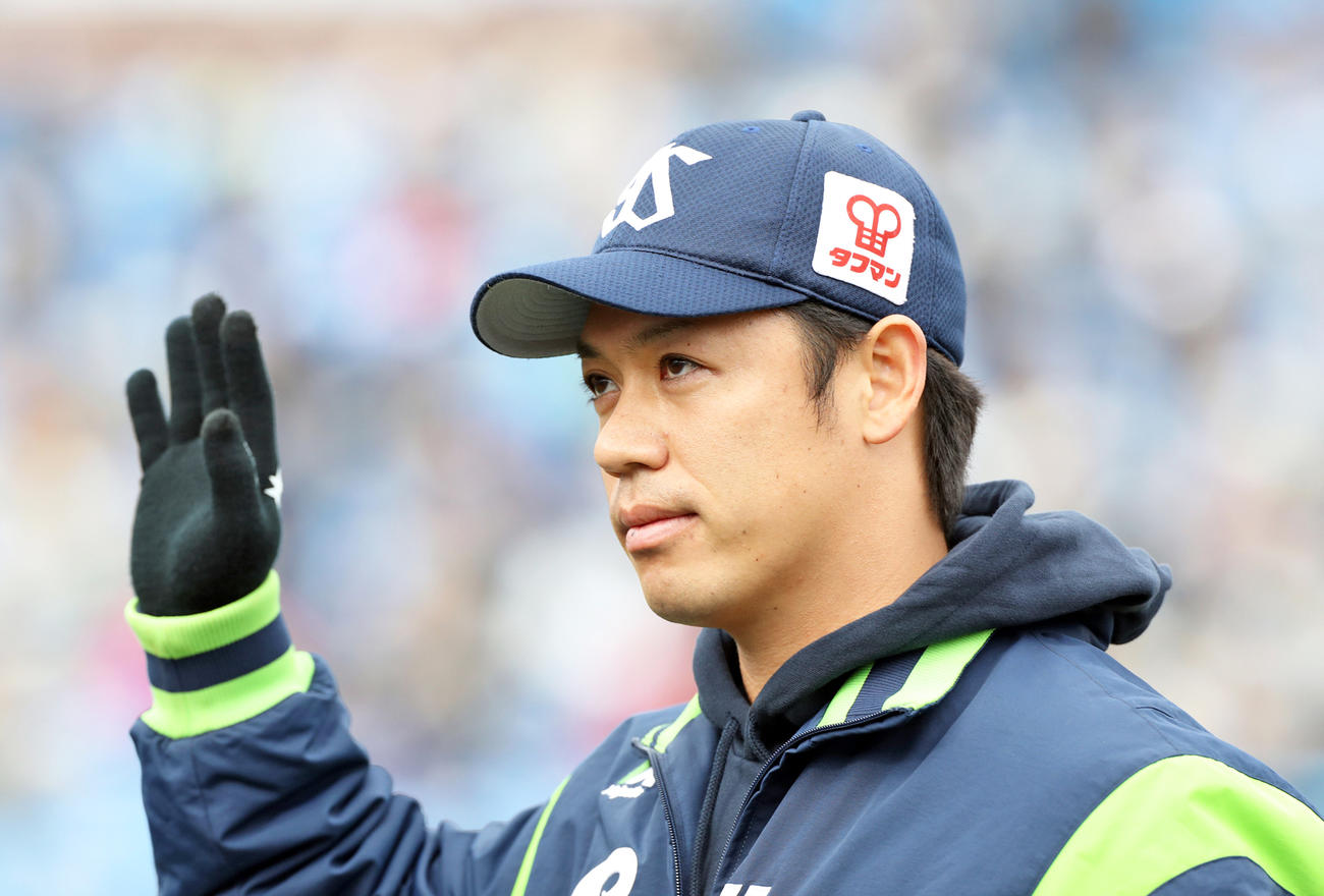 ヤクルト小川泰弘（2020年12月6日撮影）