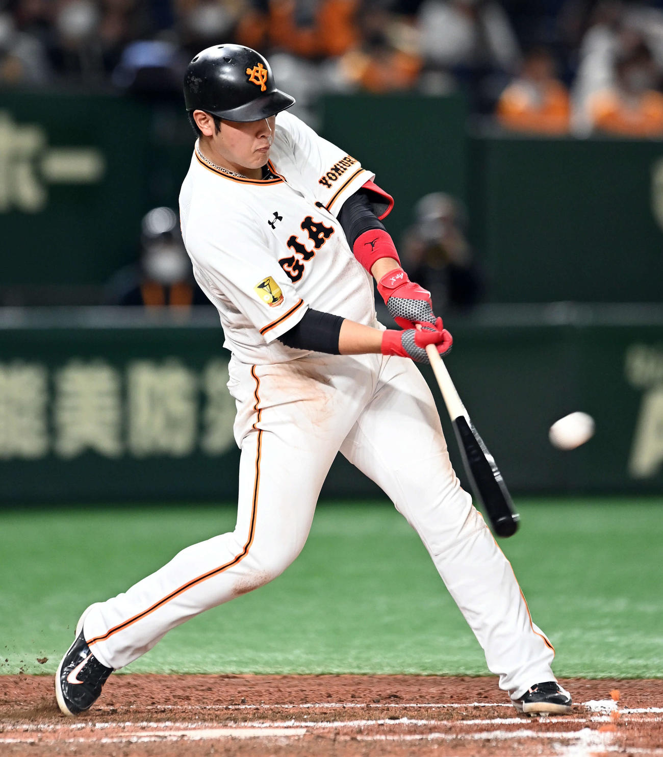 巨人岡本和真（2020年11月7日撮影）