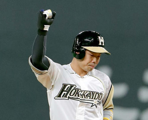 日本ハム近藤健介（2020年8月18日撮影）