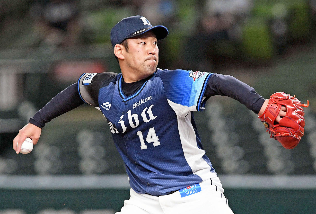 西武増田達至（2020年9月27日撮影）