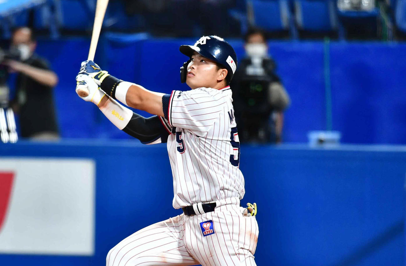 ヤクルト村上宗隆（2020年7月2日撮影）