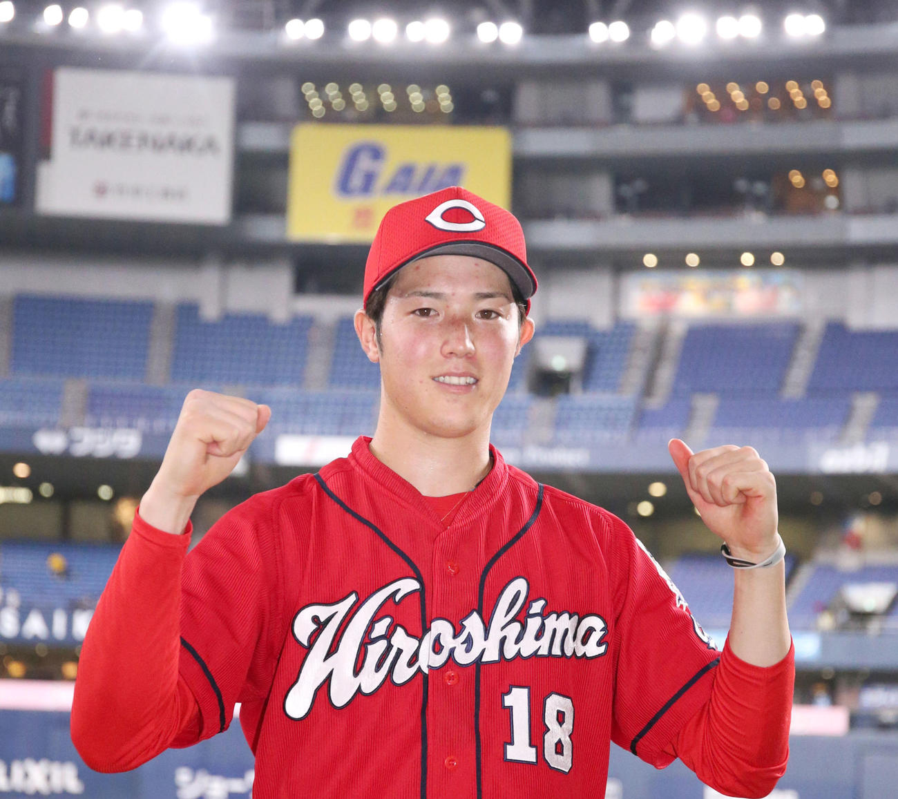 広島森下暢仁（2020年8月14日）