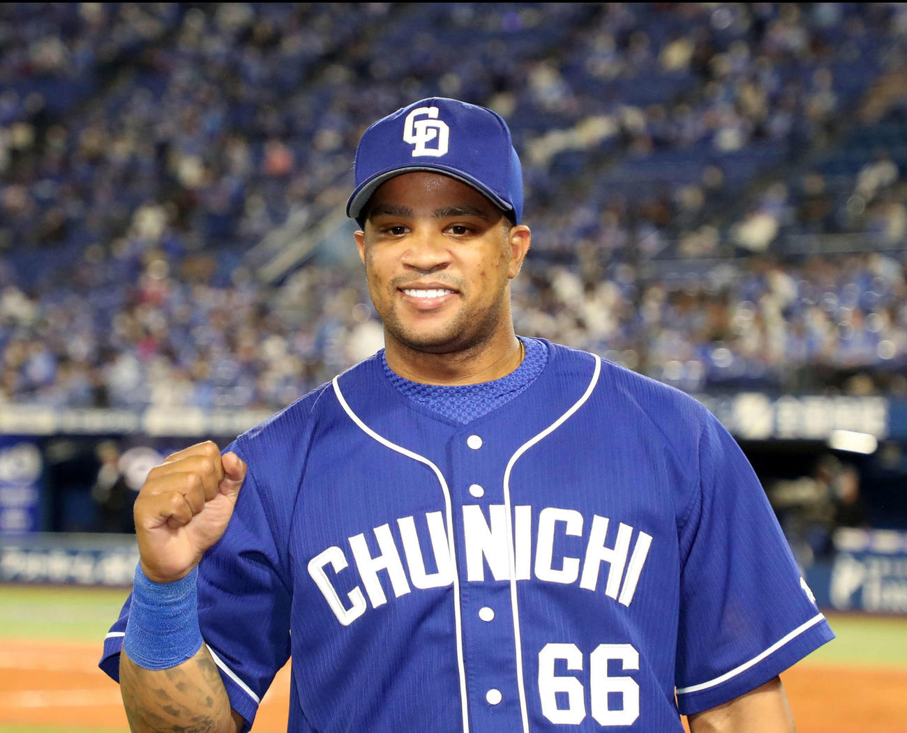 中日ダヤン・ビシエド（2020年10月2日）