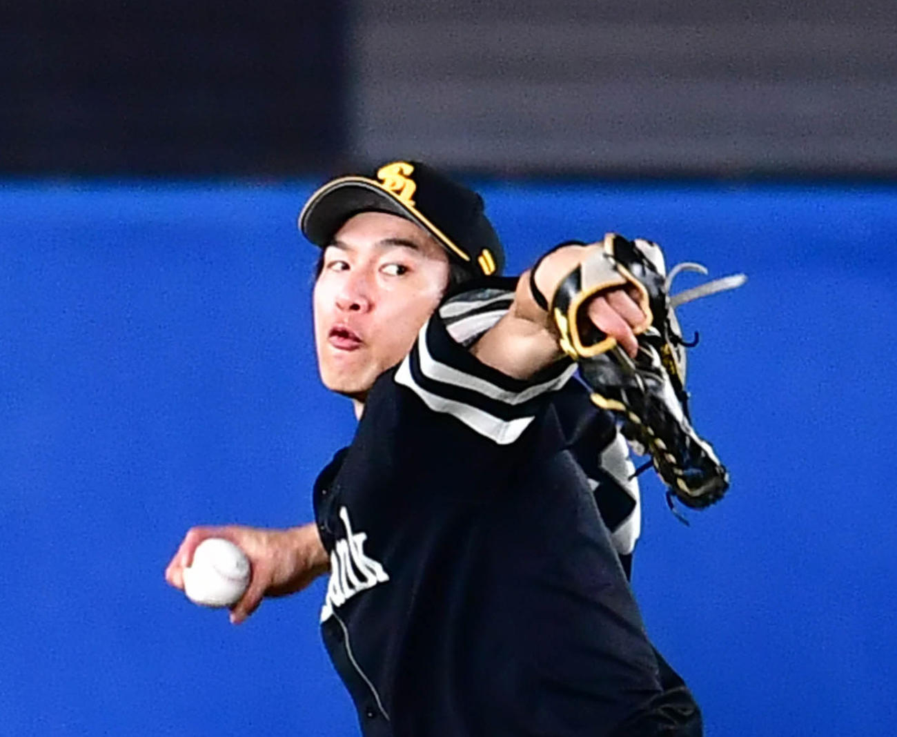 ソフトバンク柳田悠岐（2020年8月21日）