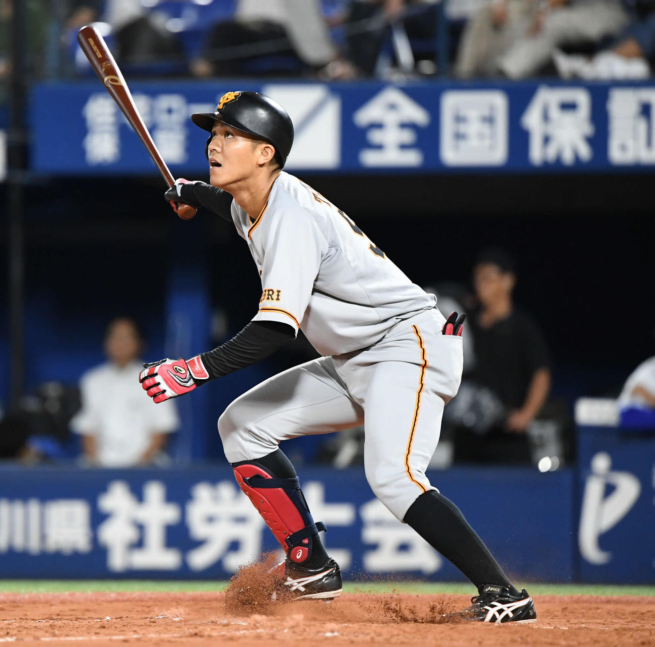 巨人田中俊太（2019年9月12日撮影）