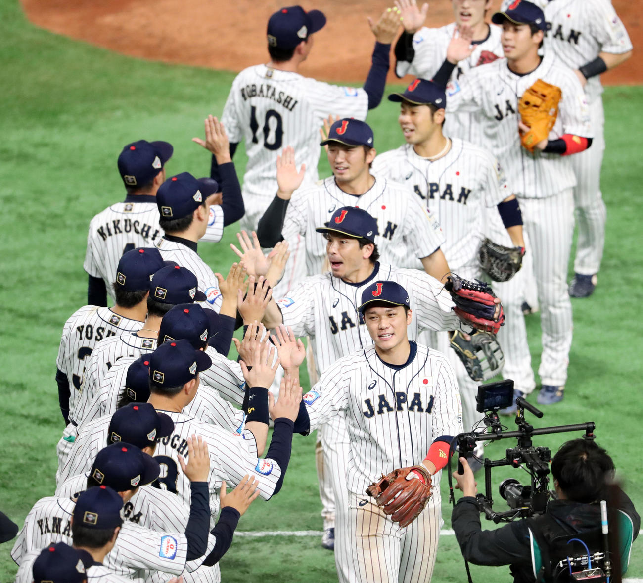 19年の侍ジャパンナイン