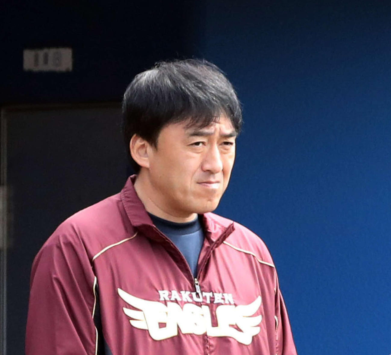 楽天石井一久氏（2020年2月19日撮影）